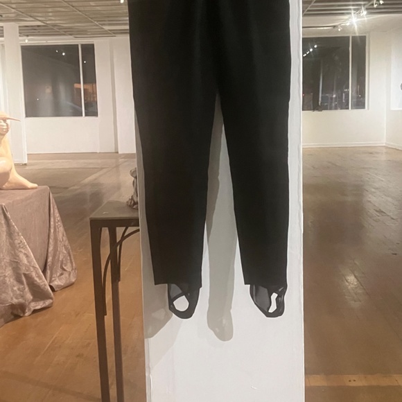 Black snow stirrup pants - Picture 7 of 10
